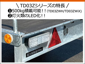 TD03Zシリーズの特徴